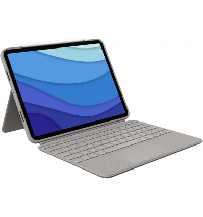 Logitech Combo Touch for iPad Pro 12.9-inch (5th generation) - SAND - US layout