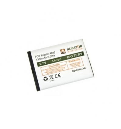 Aligator baterie A600, Li-Ion 1350 mAh