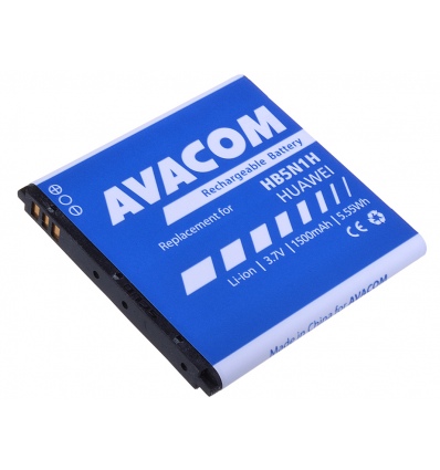 Baterie AVACOM PDHU-G300-S1500A do mobilu Huawei G300 Li-Ion 3,7V 1500mAh (náhrada HB5N1H)