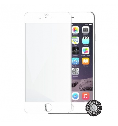 Screenshield APPLE iPhone 6 Plus / 6S Plus Tempered Glass protection (full COVER white)