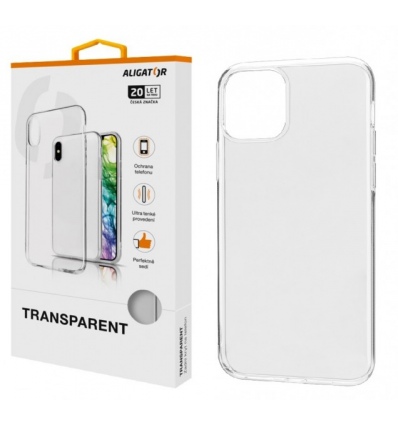 ALIGATOR Pouzdro Transparent Apple iPhone 11 Pro