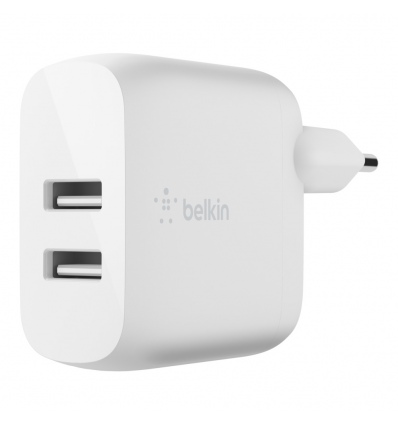 BELKIN Dual USB-A nabíječka, 12W X2