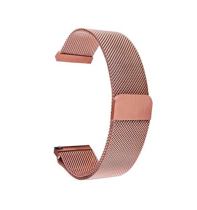 Tactical 634 Loop Magnetický Kovový Řemínek 20mm Rose Gold