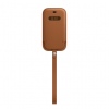 iPhone 12 mini Leather Sleeve wth MagSafe S.Brown