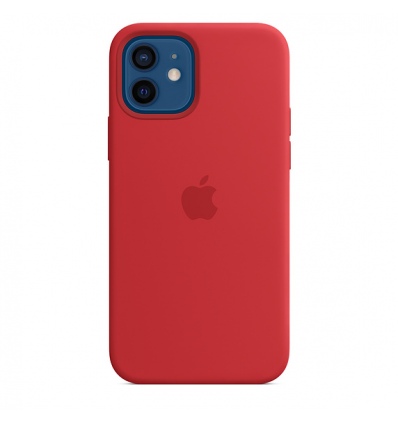 iPhone 12/12 Pro Silicone Case w MagSafe (P)RED/SK