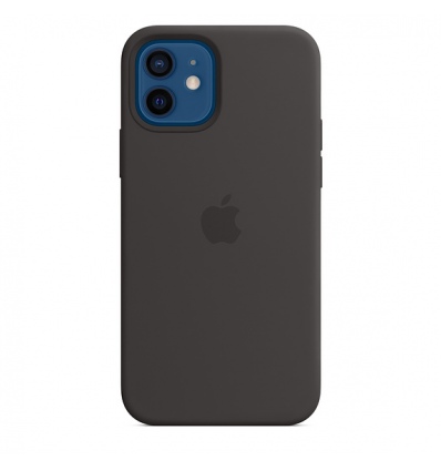 iPhone 12/12 Pro Silicone Case w MagSafe Black/SK