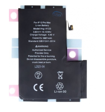 iPhone 12 Pro MAX Baterie 3687mAh Li-Ion (Bulk)