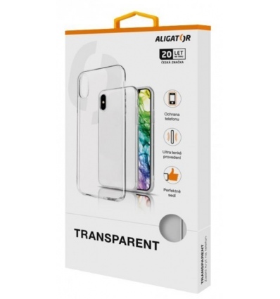 ALIGATOR Pouzdro Transparent Xiaomi Redmi Note 10 Pro