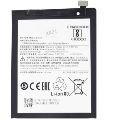 Xiaomi BN49 Baterie 4000mAh (OEM)