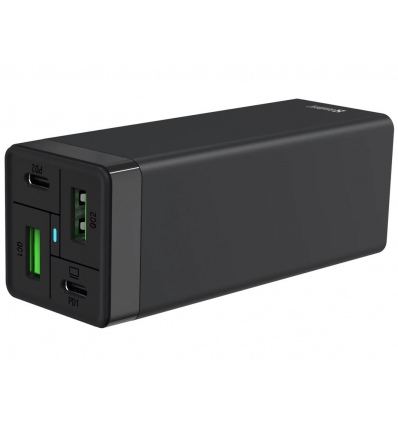 Sandberg 4v1 Charger 2x USB-C, 2x USB 65W, černá