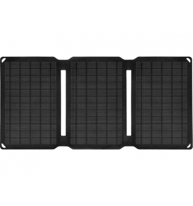 Sandberg Solar Charger 21W 2xUSB, solární nabíječka, černá