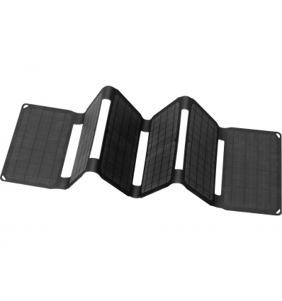 Sandberg Solar Charger 40W QC3.0+PD+DC, solární nabíječka, černá