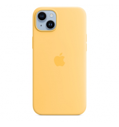 iPhone 14+ Silicone Case with MS - Sunglow