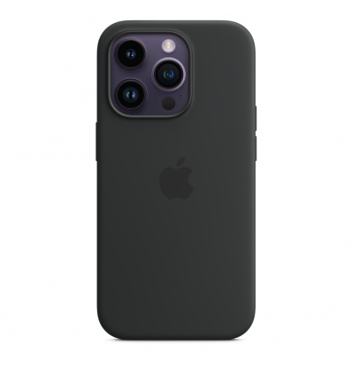 iPhone 14 Pro Silicone Case with MS - Midnight