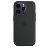 iPhone 14 Pro Silicone Case with MS - Midnight