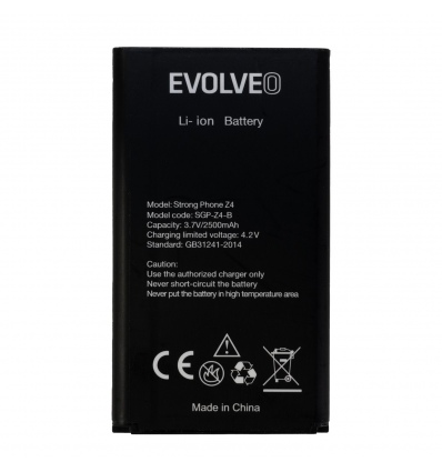 EVOLVEO originální baterie 2500 mAh pro StrongPhone Z4,W4