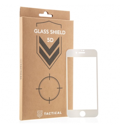 Tactical Glass 5D iPhone 7/8/SE2020/SE2022 White