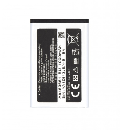 Samsung baterie AB463651BE Li-Ion 1000mAh (OEM)