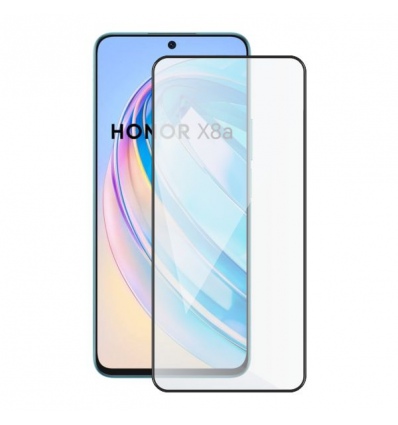 Screenshield HUAWEI Honor X8a (full COVER black) Tempered Glass Protection