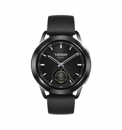 Xiaomi Watch S3/47mm/Black/Sport Band/Black