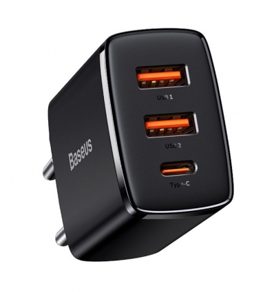 Baseus CCXJ-E01 Compact Quick Nabíječka USB-C 30W Black