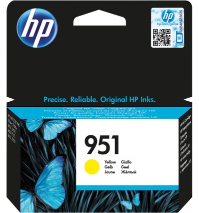 HP 951 žlutá inkoustová kazeta, CN052AE