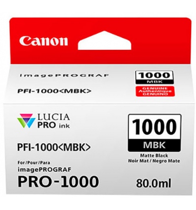 Canon PFI-1000 MBK, matný černý