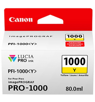 Canon PFI-1000 Y, žlutý