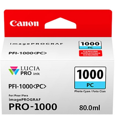 Canon PFI-1000 PC, photo azurový