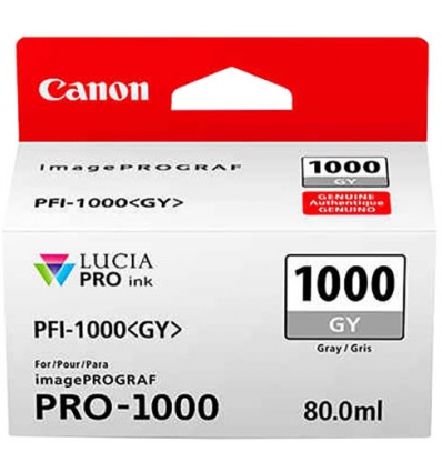 Canon PFI-1000 GY, šedý