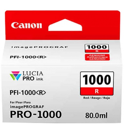 Canon PFI-1000 R, červený