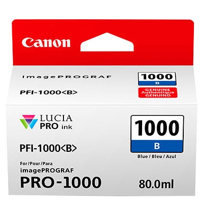 Canon PFI-1000 B, modrý