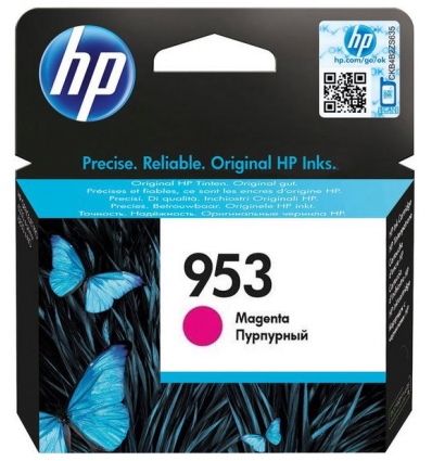 HP 953 purpurová inkoustová kazeta, F6U13AE