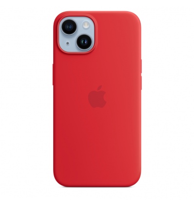 iPhone 14 Silicone Case with MS - (PRODUCT)RED