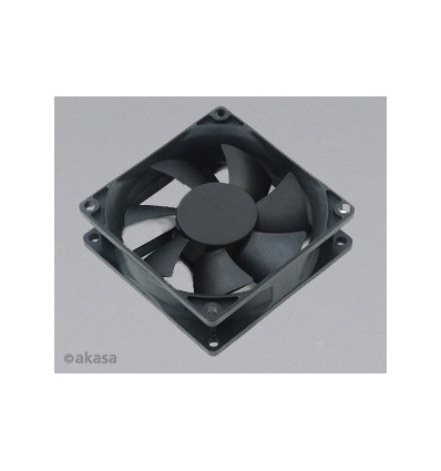 ventilátor Akasa - 8 cm - Paxfan - černý