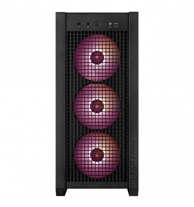 ASUS TUF Gaming GT302 ARGB/Midi Tower/Transpar./Černá