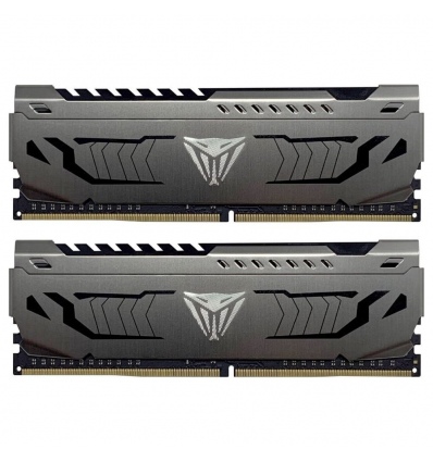 Patriot Viper Steel/DDR4/16GB/3600MHz/CL18/2x8GB/Grey