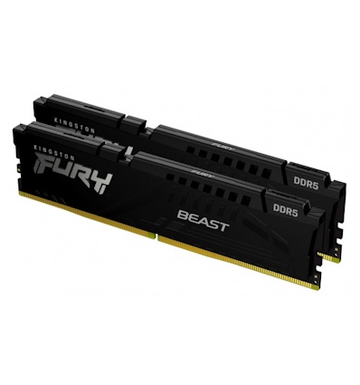 Kingston FURY Beast/DDR5/32GB/6000MHz/CL40/2x16GB/Black