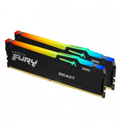 Kingston FURY Beast/DDR5/32GB/4800MHz/CL38/2x16GB/RGB