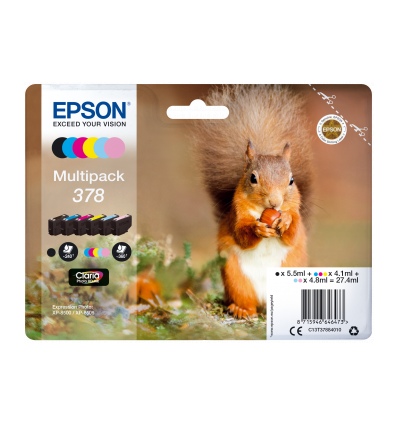 Epson Multipack 6-colours 378 Claria Photo HD Ink