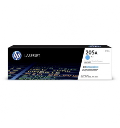 HP 205A Cyan Original LJ Toner Cartridge, CF531A