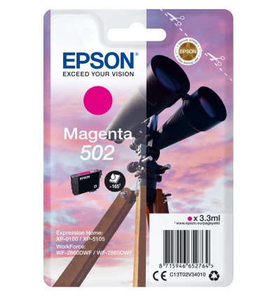 EPSON singlepack,Magenta 502,Ink,standard