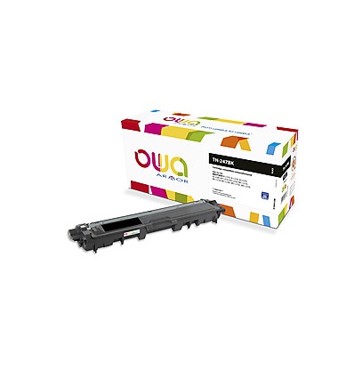 OWA Armor toner kompatibilní s Brother TN-247BK, 3000st, černá/black