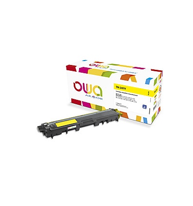 OWA Armor toner kompatibilní s Brother TN-247Y, 2300st, žlutá/yellow