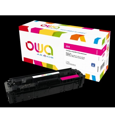 OWA Armor toner kompatibilní s Canon CRG-054 M, 1200st, červená/magenta