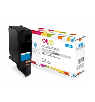 OWA Armor toner kompatibilní s Epson C13S050613, 1400st, modrá/cyan