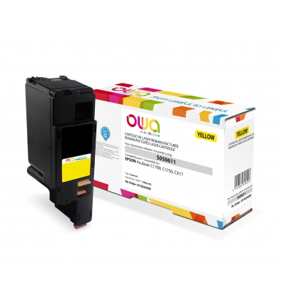 OWA Armor toner kompatibilní s Epson C13S050611, 1400st, žlutá/yellow