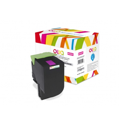 OWA Armor toner kompatibilní s Lexmark 70C2HM0, 3000st, červená/magenta