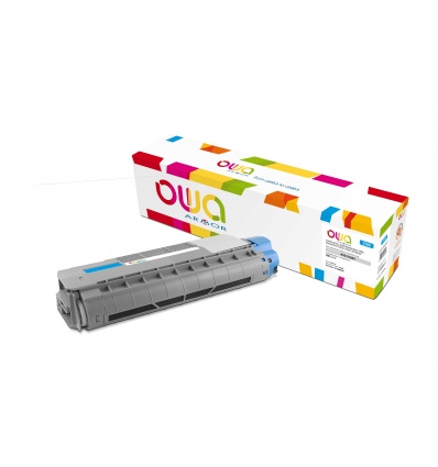 OWA Armor toner kompatibilní s OKI 44315307, 6000st, modrá/cyan