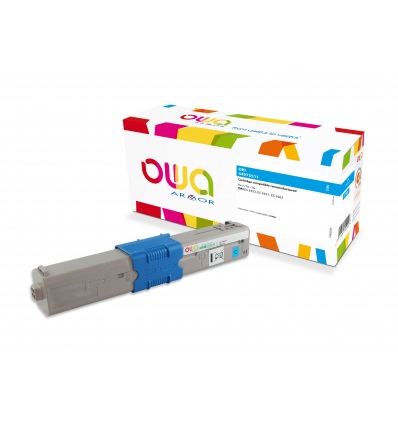 OWA Armor toner kompatibilní s OKI 44973511, 6000st, modrá/cyan